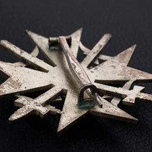 Spanish Cross with Swords in silver [Steinhauer & Luck] Stamp - 