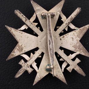 Spanish Cross with Swords in silver [Steinhauer & Luck] Stamp - 