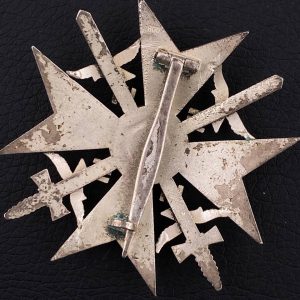 Spanish Cross with Swords in silver [Steinhauer & Luck] Stamp - 