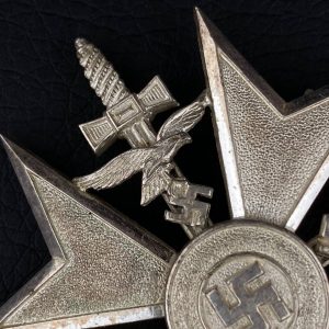 Spanish Cross with Swords in silver [Steinhauer & Luck] Stamp - 