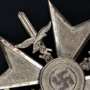 Spanish Cross with Swords in silver [Steinhauer & Luck] Stamp - 