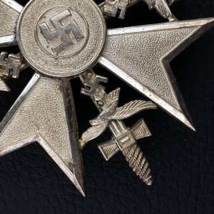 Spanish Cross with Swords in silver [Steinhauer & Luck] Stamp - 