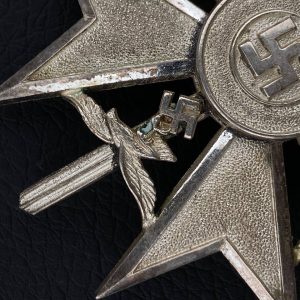 Spanish Cross with Swords in silver [Steinhauer & Luck] Stamp - 