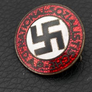 NSDAP Party Badge [Eugen Schmidhäussler] RZM code: М 1/128 Pin fastening