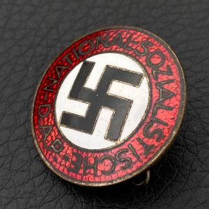 NSDAP Party Badge [Eugen Schmidhäussler] RZM code: М 1/128 Pin fastening