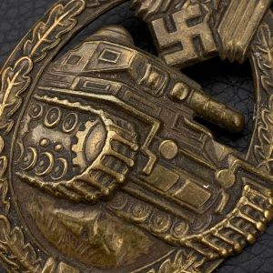 Panzer Badge in bronze [Otto Schickle]     