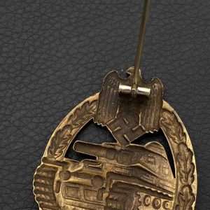 Panzer Badge in bronze [Otto Schickle]     