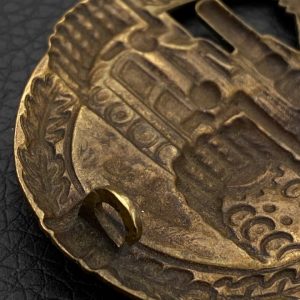 Panzer Badge in bronze [Otto Schickle]     