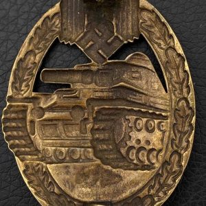 Panzer Badge in bronze [Otto Schickle]     
