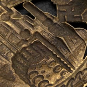 Panzer Badge in bronze [Otto Schickle]     