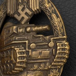 Panzer Badge in bronze [Otto Schickle]     
