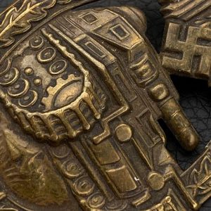 Panzer Badge in bronze [Otto Schickle]     