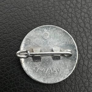 NSDAP Party Badge [Hans Doppler] RZM code: М 1/159 Pin fastening