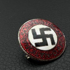 NSDAP Party Badge [Hermann Aurich] RZM code: М 1/105 Pin fastening