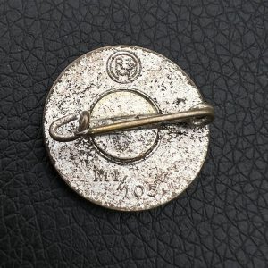 NSDAP Party Badge [Hermann Aurich] RZM code: М 1/105 Pin fastening