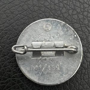 NSDAP Party Badge [Hans Doppler] RZM code: М 1/159 Pin fastening