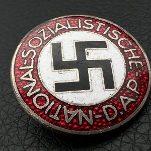 NSDAP Party Badge [Gustav Brehmer] RZM code: М 1/101 Pin fastening 