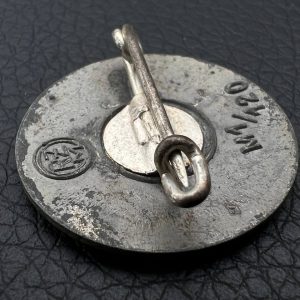 NSDAP Party Badge [Wilhelm Deumer] RZM code: М 1/120 Pin fastening