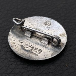 NSDAP Party Badge [Hans Doppler] RZM code: М 1/159 Pin fastening