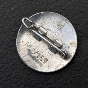 NSDAP Party Badge [Hans Doppler] RZM code: М 1/159 Pin fastening