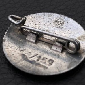 NSDAP Party Badge [Hans Doppler] RZM code: М 1/159 Pin fastening