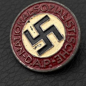 NSDAP Party Badge [Frank & Reif] RZM code: М 1/102 Pin fastening