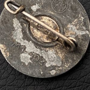 NSDAP Party Badge [Frank & Reif] RZM code: М 1/102 Pin fastening