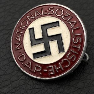 NSDAP Party Badge [Hans Doppler] RZM code: М 1/159 Pin fastening