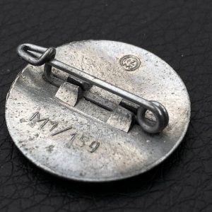 NSDAP Party Badge [Hans Doppler] RZM code: М 1/159 Pin fastening