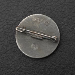 NSDAP Party Badge [Fritz Zimmermann] RZM code: М 1/72 Pin fastening
