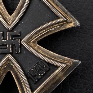 Iron Cross 1939 1st Class [E. F. Wiedmann],19 / Rare manufacturer.