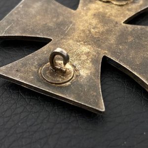 Iron Cross 1939 1st Class [E. F. Wiedmann],19 / Rare manufacturer.