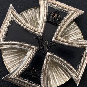 Iron Cross (1914) 1st Class (1914) [Wilhelm Deumer K.G.] / Clamshell screwback