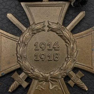 Honour Cross of the World War 1914–1918 with swords [Carl Theodor Dicke] Stamp - C.TH.D. (above) D