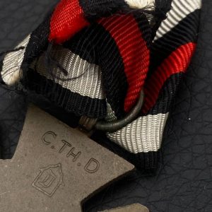 Honour Cross of the World War 1914–1918 with swords [Carl Theodor Dicke] Stamp - C.TH.D. (above) D