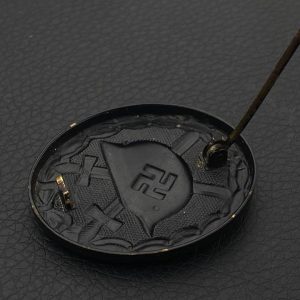 Wound Badge 1939 (second type) in black Counter-relief Brass