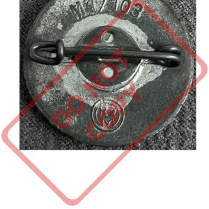 NSDAP Party Badge [Carl Poellath] RZM code: М 1/103 Pin fastening