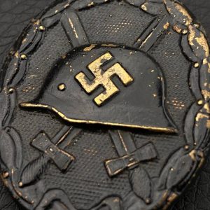 Wound Badge 1939 (second type) in black Counter-relief