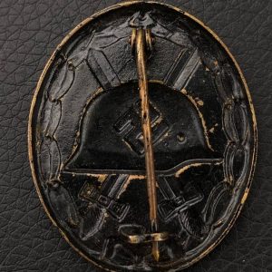 Wound Badge 1939 (second type) in black Counter-relief