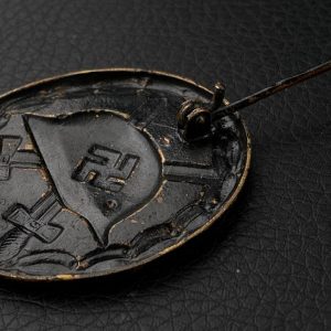 Wound Badge 1939 (second type) in black Counter-relief