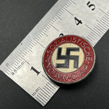 NSDAP Party Badge [Hermann Aurich] RZM code: М 1/105 Pin fastening 