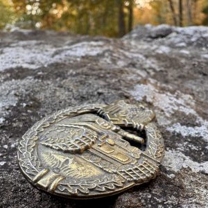 Panzer Badge in bronze [E. F. Wiedmann] Mint