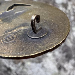 Panzer Badge in bronze [E. F. Wiedmann] Mint