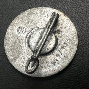NSDAP Party Badge [Hermann Aurich] RZM code: М 1/105 Pin fastening 