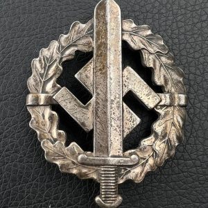  SA Sports Badge model 1933 in bronze     [BERG & NOLTE A.G.]   