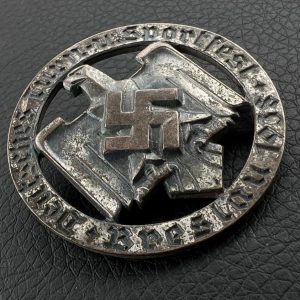      Badge of the German Gymnastics and Sports Festival in Breslau (1938) [ROB.NEFF]   