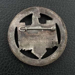      Badge of the German Gymnastics and Sports Festival in Breslau (1938) [ROB.NEFF]   