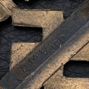  SA Sports Badge model 1933 in bronze     [WERNER REDO]  RZM code: M1/100 