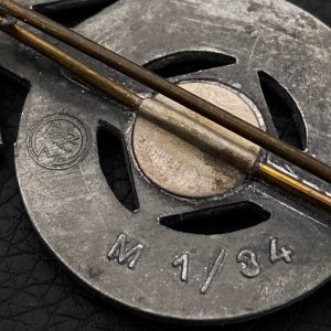   Sport Badge of HJ model 1934 in silver    [KARL WURSTER]  RZM code: M1/34 
