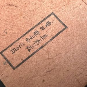 Medal for the Winter Campaign in the East 1941/42 [Moritz Hausch AG] Stamp - 127 Original packaging